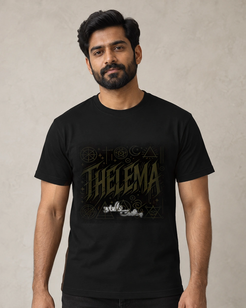 Thelema - Чёрный, цифровой вид на модели